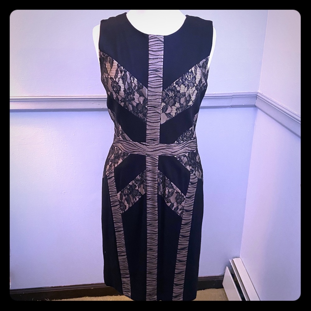 BCBG Super-Flattering Black Pencil Dress